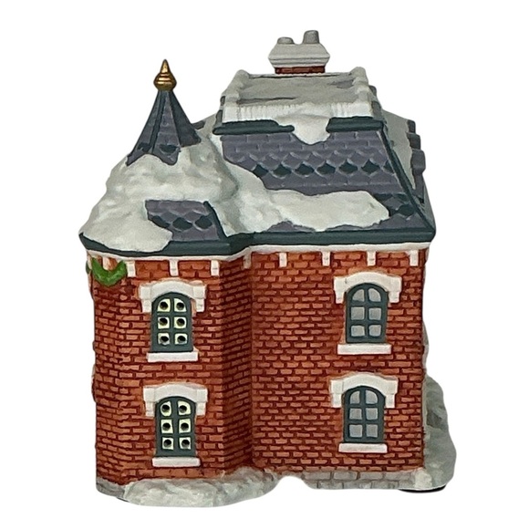 Vintage The Old Granville Place House Light Up Porcelain Village Limited Edition - Picture 9 of 16